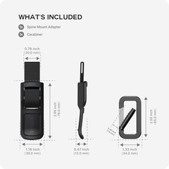 Carabiner Clip Accessory Compatible with Garmin Handhelds – GPS System