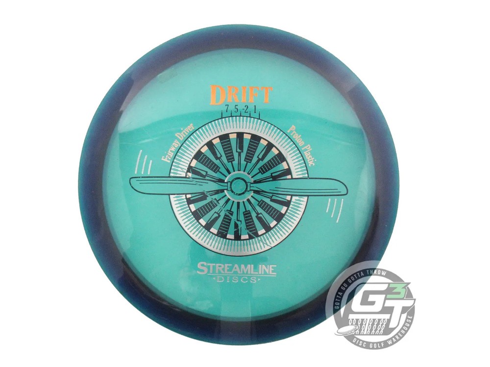 USED Streamline Discs Proton Drift 169g Blue Distance Driver Golf Disc