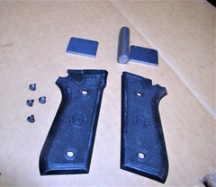 KWC / Taurus Air Pistol – Grips w/ Screws and Weights Used