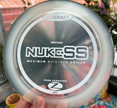 Disc Golf ICE Crystal Nuke SS First Run Proto Discraft (Rare White Stamp) #2519