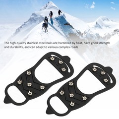 A Pair Anti-Slip Shoe Spikes For Snow Walking And Climbing M Size Popular
