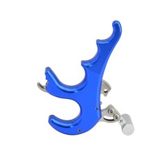 Archery Compound Bow Release Aid Thumb Bow Release Trigger 4 Fingers for Comp…