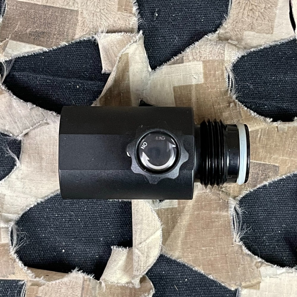 NEW GOG On/Off Preset Valve Adapter – Dust Black