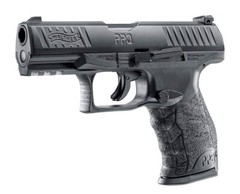 Umarex T4E Walther PPQ M2 .43 Cal Paintball Pistol with Pack of 50 Rubber Balls