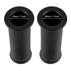 Motorcycle Handlebar Grips, 1″ 25mm / 1.1» 28mm NonSlip Hand Grip, Universal…