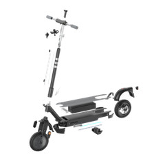 Foldable Electric Scooter w/ 50 Miles Max Operating Range & 20 mph Max Speed