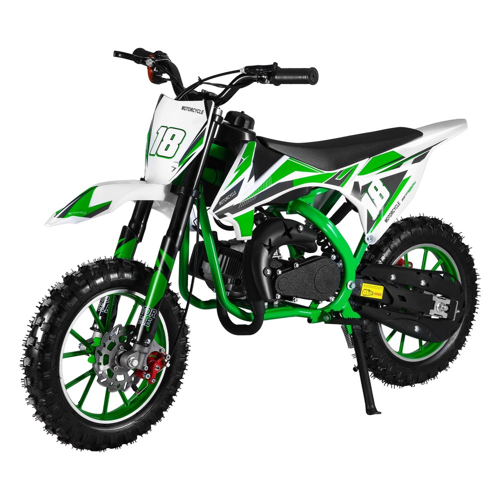 50cc Dirt Bike Pit Bike 2 Stroke Gas Powered Off Road Pull Start for Kids Gift
