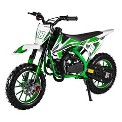 50cc Dirt Bike Pit Bike 2 Stroke Gas Powered Off Road Pull Start for Kids Gift