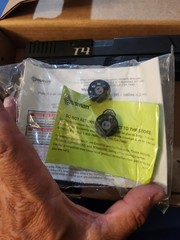 Vintage Black Crosman T4 CO2 Powered Air Pistol remanufactured In The Box New