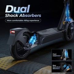 1000W Electric Scooter For Adult 10″ Tires HighSpeed Scooter 23Mph 42Miles Range