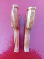 Cedar/ oak slingshot & cedar/ skateboard wood sling shot 90mm