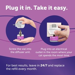 Feliway Classic Cat Calming Diffuser Refill 1 Pack 30 Day Cat Pheromone