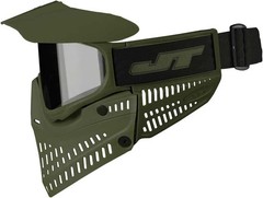 JT Spectra Pro Shield Paintball Goggle Mask with Dual Thermal Lens – Olive *NEW*