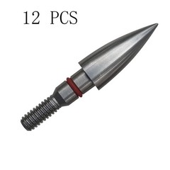 Stainless Steel Archery Field Points,9/32″ 19/64″ 5/16″ 11/32&