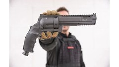 NEW Umarex T4E TR68 Gen2 .68 Cal Paintball 12g CO2 Powered Revolver Black 7.5J