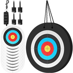 Gemscream 20″ Foam Archery Target Block for Backyard, 20 Inch, black