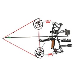 Archery Compound Bow Set 80% Let-Off CNC 30-75lbs HuntingCompetitive Shooting