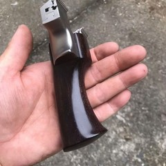 Flat Band Titanium Alloy Slingshot Quick Release Ebony Handle Outdoor Hunting