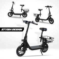 450W ELECTRIC SCOOTER FOLDING ADULT E-SCOOTER URBAN COMMUTER UL 2849 CERTIFIED