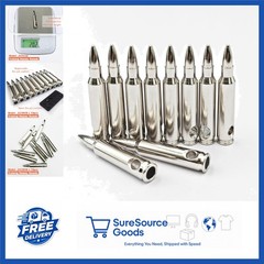 Metal Practice Rounds for Rifle Shooting Dry Fire Training Snap Cap 223 Rem