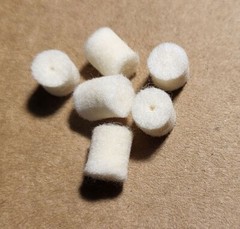 Felt Quick Cleaning Pellets 7mm to 7.6mm 80ct