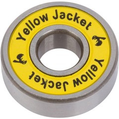 Yellow Jacket Premium Skateboard Bearings, Pro Longboard Bearings, 608, ABEC …