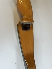 Bear Archery Black Bear Recurve Bow 45lbs 60 in Right Hand Wood Fiberglass