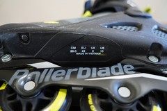 Rollerblade Macroblade 80 Men’s Fitness Inline Skates – Black/Lime, Size 10
