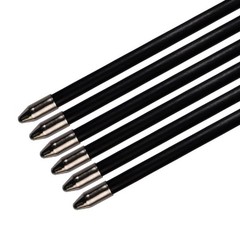 26 28 30 Inch Youth Arrows Fiberglass Archery Recurve Bow Target Arrows Practice