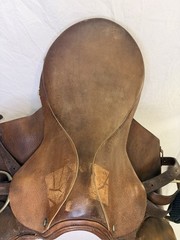 Stübben Siegfried 17” English Jump Saddle 31cm Tree Swiss Made Stirrups