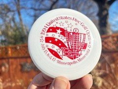 1994 United States Open New Wham-O MINI Disc Golf #44 (Free Frisbee Pin)