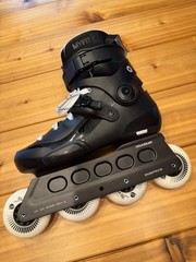 POWERSLIDE Storm Black 80 – Lightly Used – US Men’s Size 7-7.5