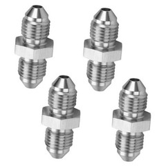 AN3 (3/8-24 UNF) Male Inverted Flare Stainless Steel Brake – 4PCS