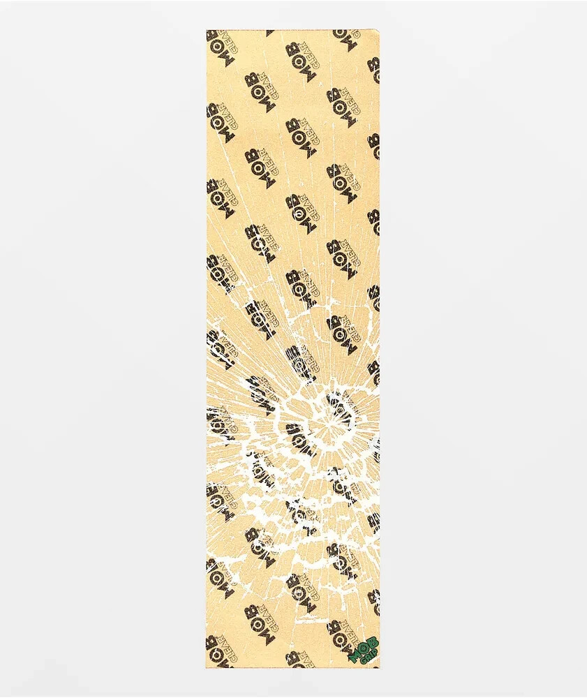 MOB GRIPTAPE – SHATTERED GLASS – CLEAR – 9″ x 33″