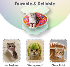 100Pcs Cat Stickers | Cute Funny Meme Bulk | Waterproof PVC Vinyl Stickers for W