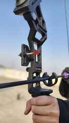 Archery Fishing Set 30-40lbs Straight Bow Alloy Bow Riser Recurve Bow Hunting
