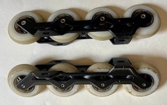 Powerslide elite FSK Aluminum 243mm Cast Frames Trinity Mount 4×80 + Iqon Access