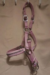 Pink Bling, Padded Nylon Halter, PONY