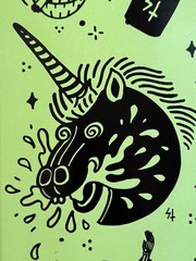 Ryan Reyes TANKED Creature Skateboards glow in the dark sketchy tank used