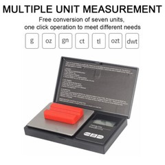 Digital Arrow Scale LCD Archery Grain Draw Weight Scale Mini Set W/ Arrow Holder