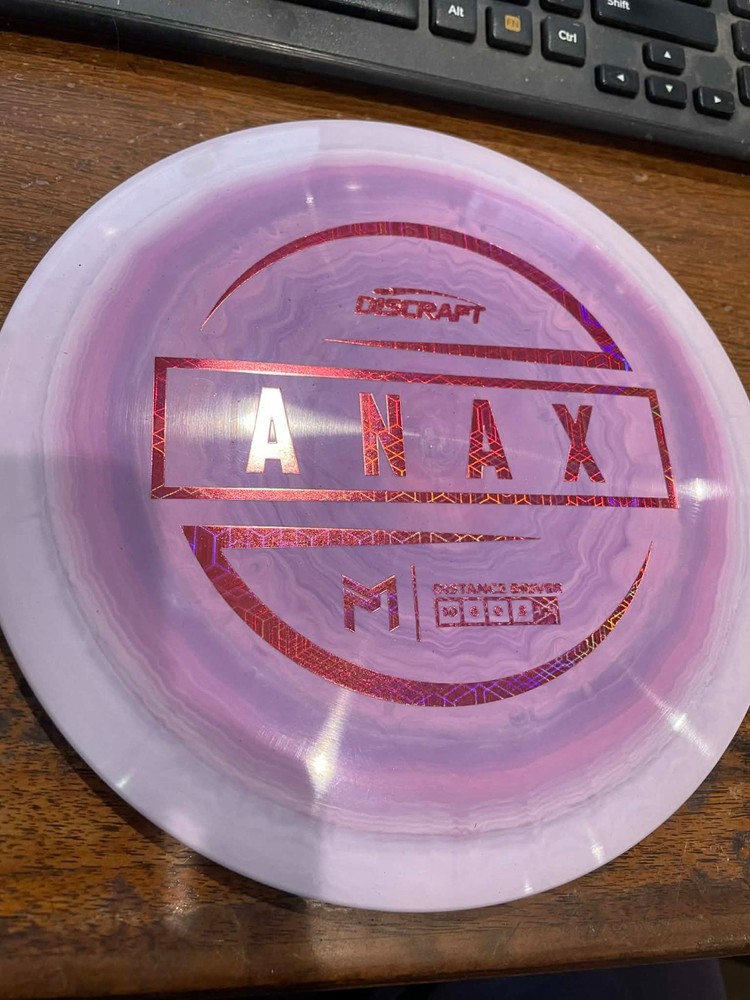 DISCRAFT ESP SWIRLY ANAX 5X PAUL MCBETH DISC GOLF DRIVER PRP 173-4G @ LSDISCS