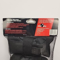 Eight Ball, Multi-sport pritective 3 pack, NEW, ages 14+, Knee, elbow, wrist