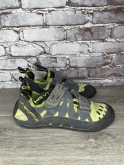 La Sportiva Tarantula Green Gray Black Rock Climbing Shoes Men’s Sz 10M US/43EU