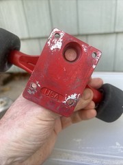Independent Trucks Vintage with iron cross Red – Made in USA – 8” Axle