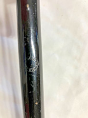 Vintage Antique MARX Wood Metal Pop Cork Gun Rifle Made in Great Britain