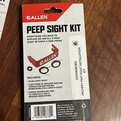 (4) Allen Peep Sight Kit 55224A BRAND NEW