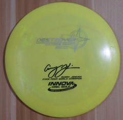 Innova Star Destroyer 2-Line Avery Jenkins (Yellow, 176g) – 2009 PDGA Champion