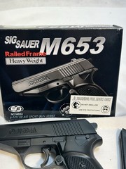 Air Soft Pistol Sig Sauer M653 New In Pack