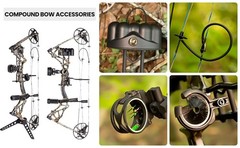 Archery Compound Bow For Adults and Teen,0-70Lbs,Adjustable Hunting Training Set