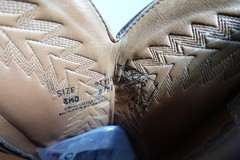 Texas Western Cowboy Boots Rattle Snake Print Mens Size 8.5 D